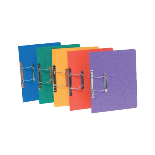 EXACOMPTA EUROPA SPIRAL FILES FOOLSCAP ASSORTED (PACK OF 25)