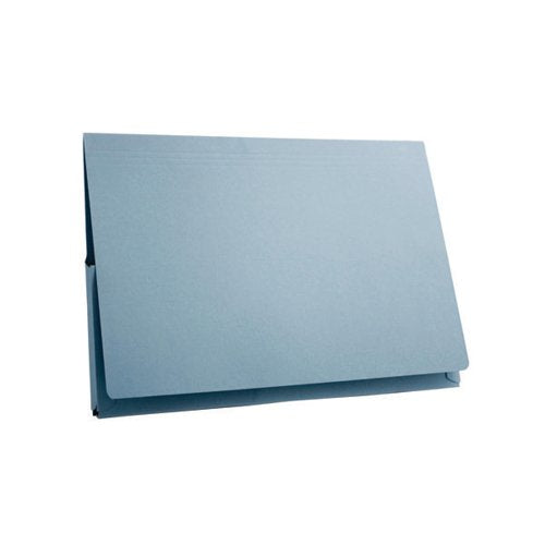 EXACOMPTA GUILDHALL BRIEF SIZE POCKET WALLET 14X10IN BLUE (P