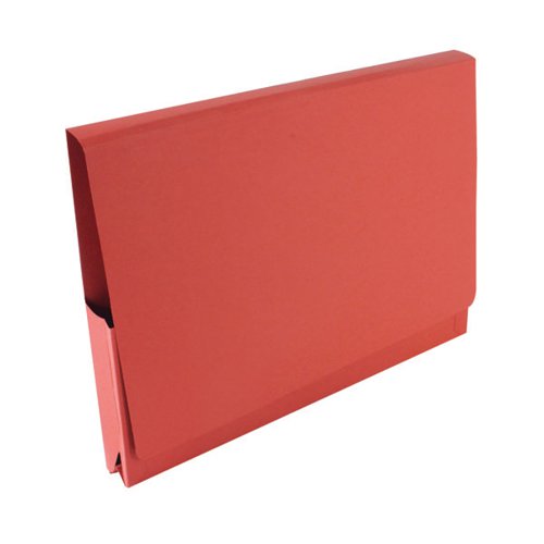 EXACOMPTA GUILDHALL BRIEF SIZE POCKET WALLET 14X10IN RED (PA