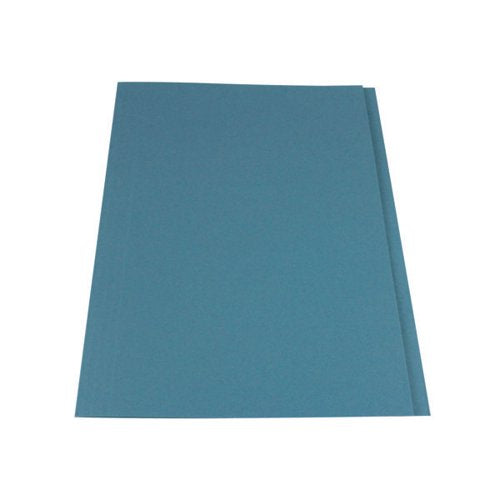 EXACOMPTA GUILDHALL SQUARE CUT FOLDER 315GSM FOOLSCAP BLUE (