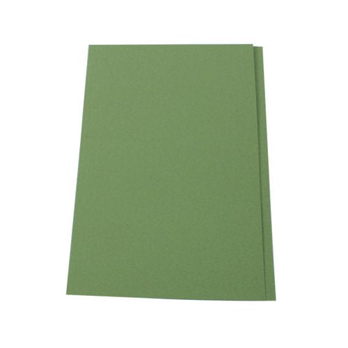 EXACOMPTA GUILDHALL SQUARE CUT FOLDER 315GSM FOOLSCAP GREEN