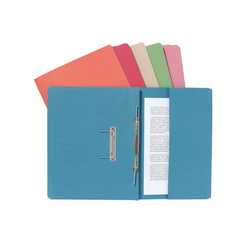 EXACOMPTA GUILDHALL POCKET SPIRAL FILE 285GSM BUFF (PACK OF