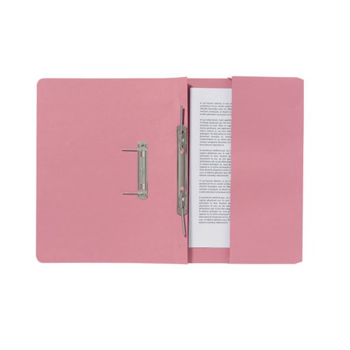 EXACOMPTA GUILDHALL POCKET SPIRAL FILE 285GSM PINK (PACK OF