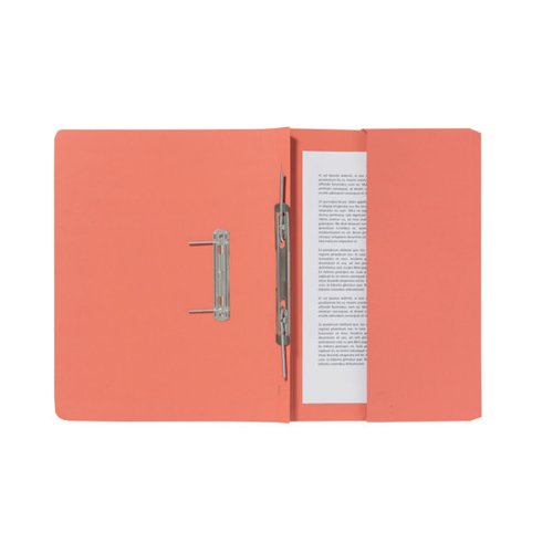 EXACOMPTA GUILDHALL POCKET SPIRAL FILE 285GSM ORANGE (PACK O