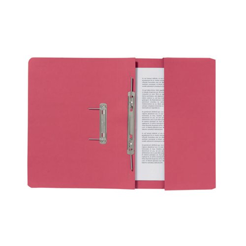 EXACOMPTA GUILDHALL POCKET SPIRAL FILE 285GSM RED (PACK OF 2