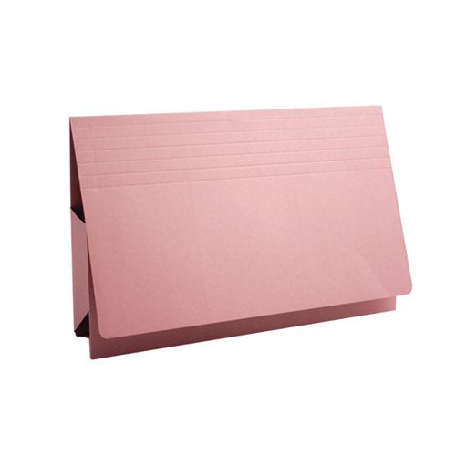 EXACOMPTA GUILDHALL PROBATE DOCUMENT WALLET 315GSM PINK (PAC