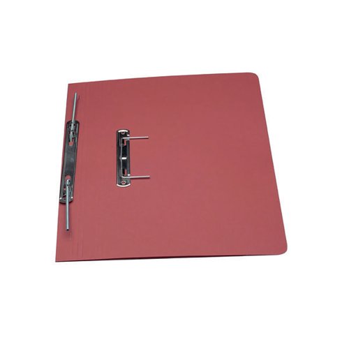 EXACOMPTA GUILDHALL TRANSFER SPIRAL FILE 315GSM FOOLSCAP RED