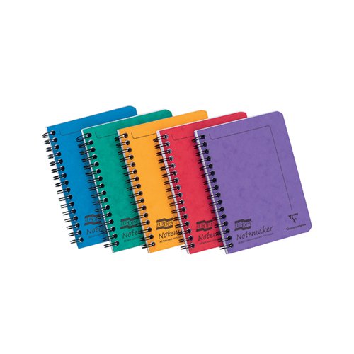 CLAIREFONTAINE EUROPA NOTEMAKER A6 ASSORTMENT A (PACK OF 10)