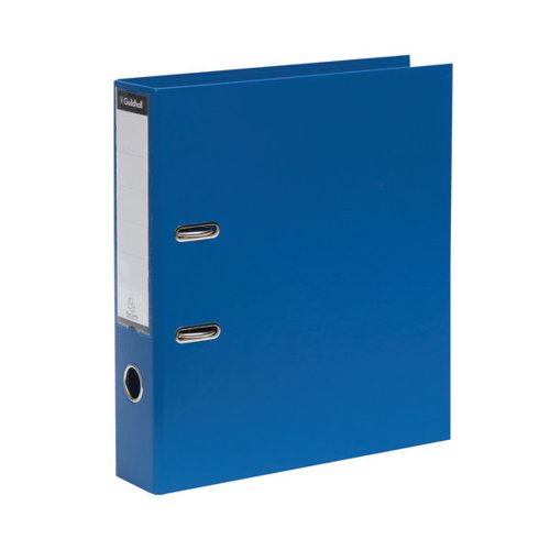 EXACOMPTA GUILDHALL 80MM LEVER ARCH FILE A4 BLUE (PACK OF 10