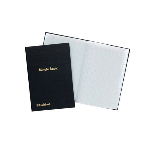 EXACOMPTA GUILDHALL MINUTE BOOK INDEXED 160 PAGES 1554