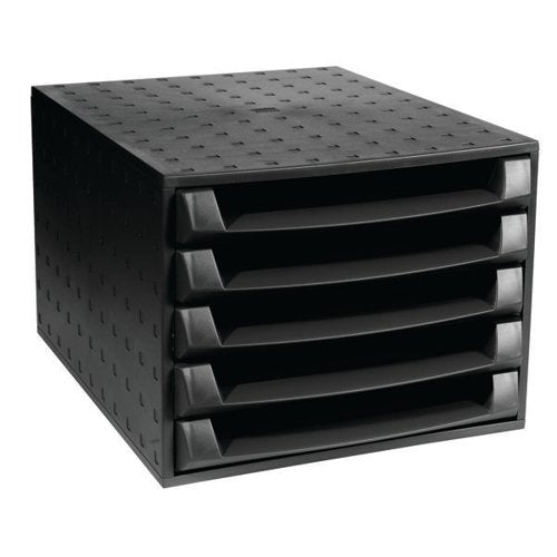 FOREVER 5 DRAWER SET BLACK 221014D