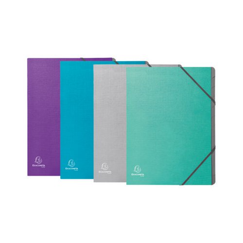 EXACOMPTA TEKSTO MULTIPART FILE A4 12 PART ASSORTED (PACK OF