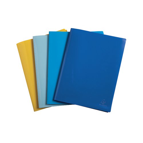 EXACOMPTA BEE BLUE DISPLAY BOOK 40 POCKET PP A4 ASSORTED (PA
