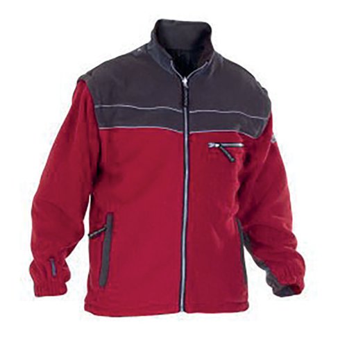HYDROWEAR KIEL FLEECE RED/GREY 2XL HYD2602FLREGY2XL