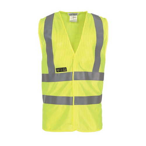 HYDROWEAR MABLY HIGH VISIBILITY FLAME RETARDANT WAISTCOAT SA