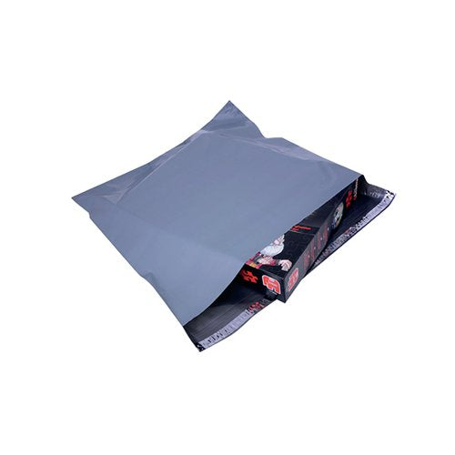 GOSECURE POLYTHENE MAILING BAG 460X430MM OPAQUE GREY (PACK O