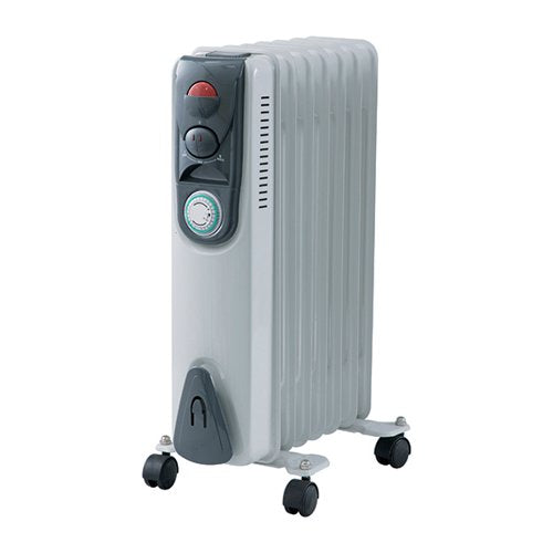 1.5KW OIL FILLED RADIATOR WITH TIMER CR15T