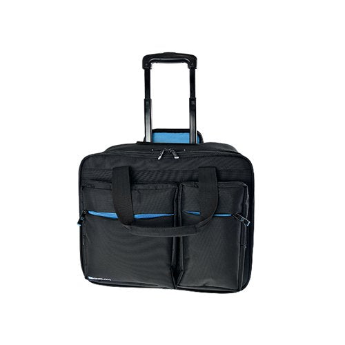 MONOLITH 15.6 INCH BLUELINE WHEELED LAPTOP CASE BLACK/BLUE 3