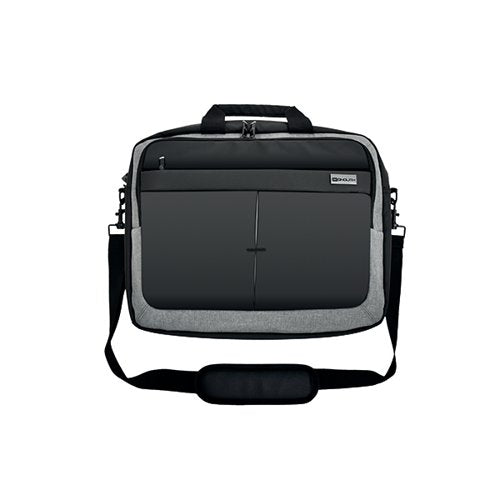MONOLITH BUSINESS LAPTOP BRIEFCASE 15.6 INCH TWO TONE BLACK/