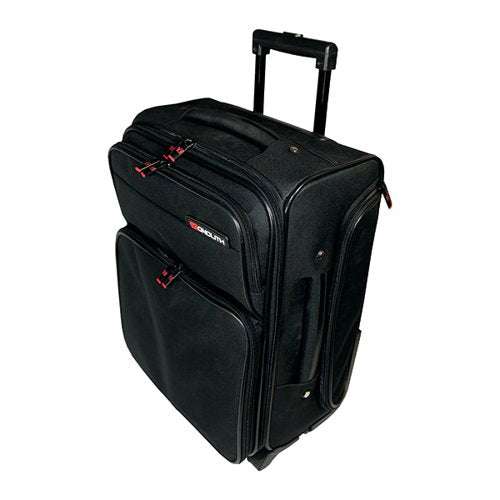 MONOLITH WHEELED OVERNIGHT LAPTOP CASE W/REMOVABLE CASE BLAC