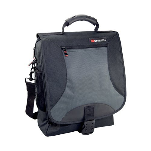 MONOLITH MULTIFUNCTIONAL NYLON LAPTOP BACKPACK BLACK AND GRE