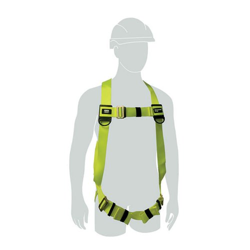 HONEYWELL H100 1 POINT SAFETY HARNESS YELLOW ONE SIZE HW1036