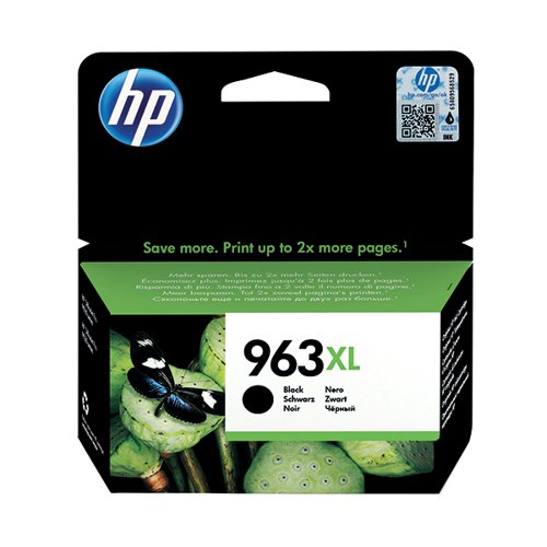 HP 963XL ORIGINAL INK CARTRIDGE HIGH YIELD BLACK 3JA30AE