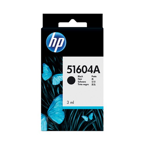 HP ORIGINAL INK CARTRIDGE BLACK 51604A