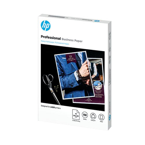 HP PROFESSIONAL LASER JET PAPER MATTE 200GSM A4 150 SHEETS 7