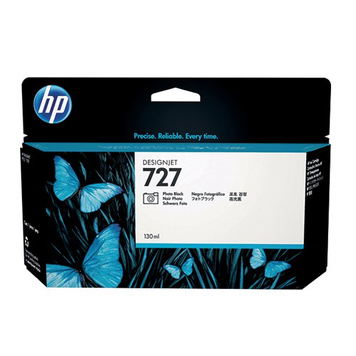 HP 727 DESIGNJET INK CARTRIDGE 130-ML PHOTO BLACK B3P23A