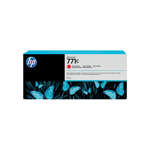 HP 771C DESIGNJET INK CARTRIDGE 5-ML CHROMATIC RED B6Y08A