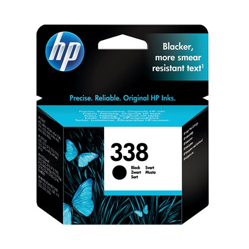 HP 338 ORIGINAL INK CARTRIDGE 11-ML BLACK C8765EE