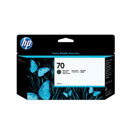 HP 70 DESIGNJET INK CARTRIDGE 130-ML MATTE BLACK C9448A