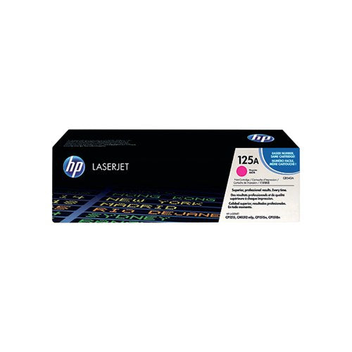 HP 125A ORIGINAL LASERJET TONER CARTRIDGE MAGENTA CB543A