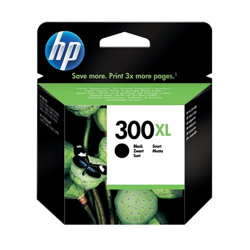 HP 300XL ORIGINAL INK CARTRIDGE HIGH YIELD BLACK CC641EE