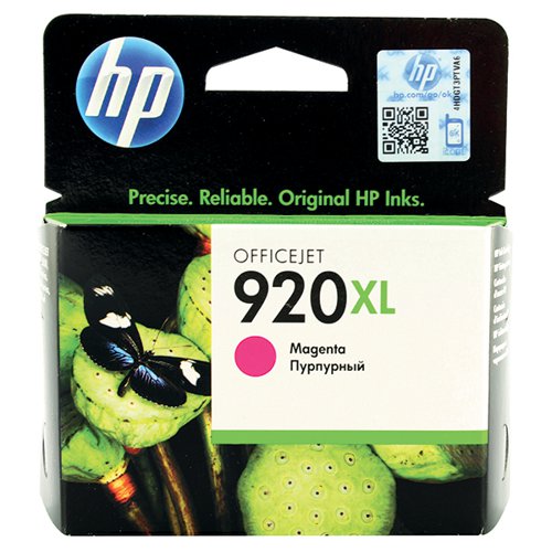 HP 920XL ORIGINAL INK CARTRIDGE HIGH YIELD MAGENTA CD973AE