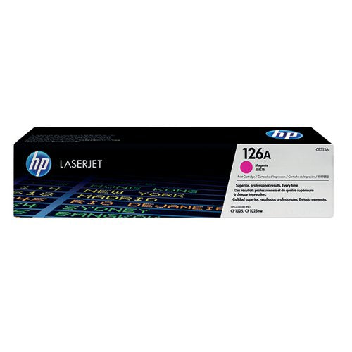 HP 126A ORIGINAL LASERJET TONER CARTRIDGE MAGENTA CE313A