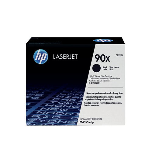 HP 90X ORIGINAL LASERJET TONER CARTRIDGE HIGH YIELD BLACK 2-