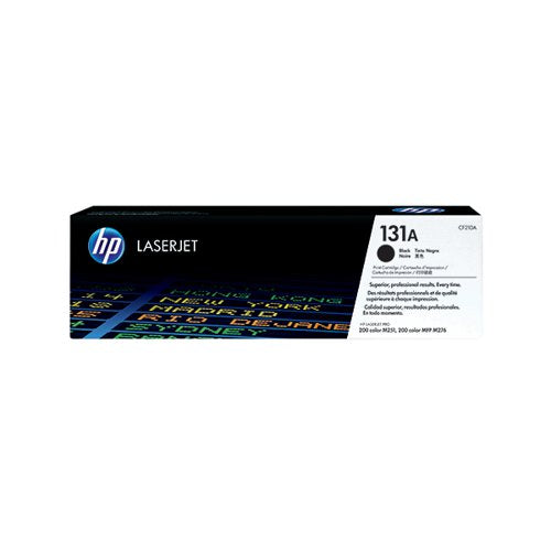 HP 131A ORIGINAL LASERJET TONER CARTRIDGE BLACK CF210A