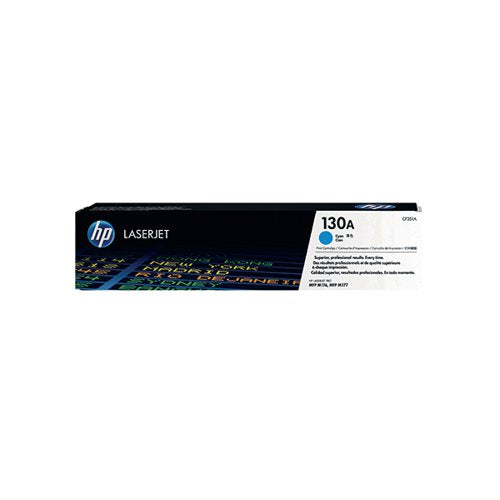 HP 130A ORIGINAL LASERJET TONER CARTRIDGE CYAN CF351A