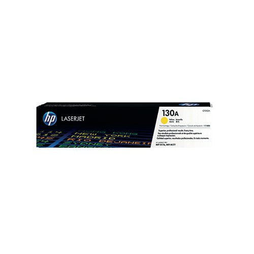 HP 130A ORIGINAL LASERJET TONER CARTRIDGE YELLOW CF352A