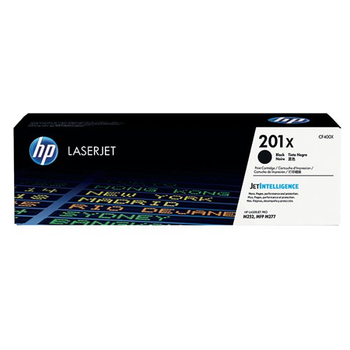 HP 201X ORIGINAL LASERJET TONER CARTRIDGE HIGH YIELD BLACK C
