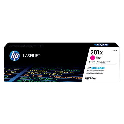 HP 201X ORIGINAL LASERJET TONER CARTRIDGE HIGH YIELD MAGENTA