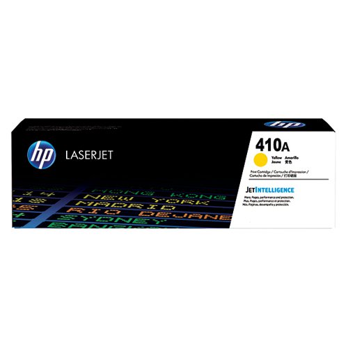 HP 410A ORIGINAL LASERJET TONER CARTRIDGE YELLOW CF412A