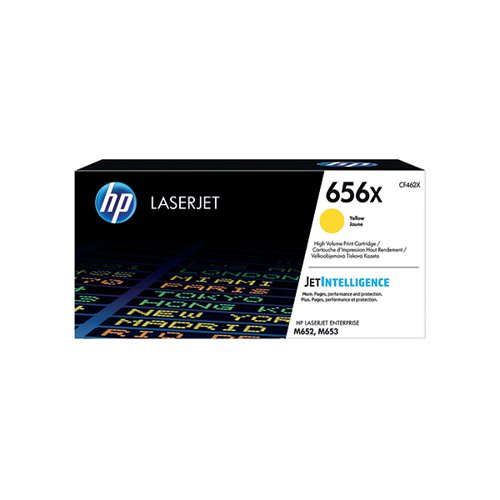 HP 656X ORIGINAL LASERJET TONER CARTRIDGE HIGH YIELD YELLOW