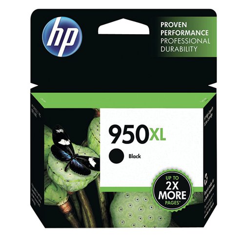 HP 950XL ORIGINAL INK CARTRIDGE HIGH YIELD BLACK CN045AE