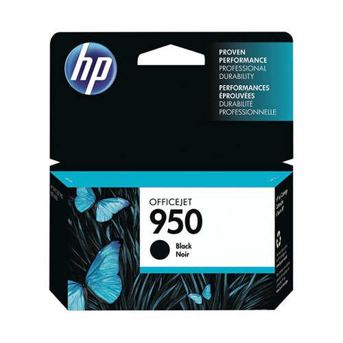 HP 950AE ORIGINAL INK CARTRIDGE 24-ML BLACK CN049AE