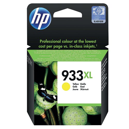 HP 933XL ORIGINAL INK CARTRIDGE HIGH YIELD YELLOW CN056AE
