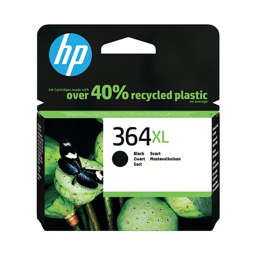HP 364XL ORIGINAL INK CARTRIDGE HIGH YIELD BLACK CN684EE