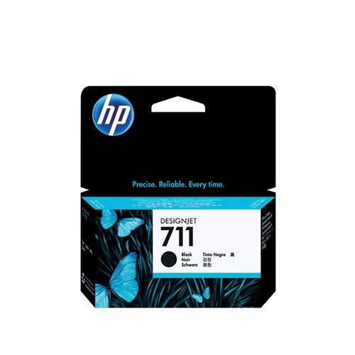 HP 711 DESIGNJET INK CARTRIDGE 38-ML BLACK CZ129A